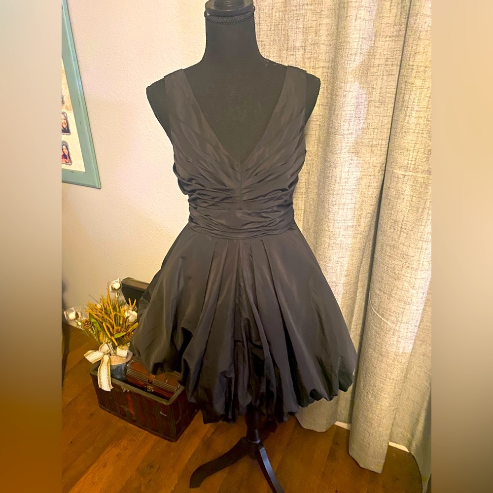 Studio 75 black bubble dress